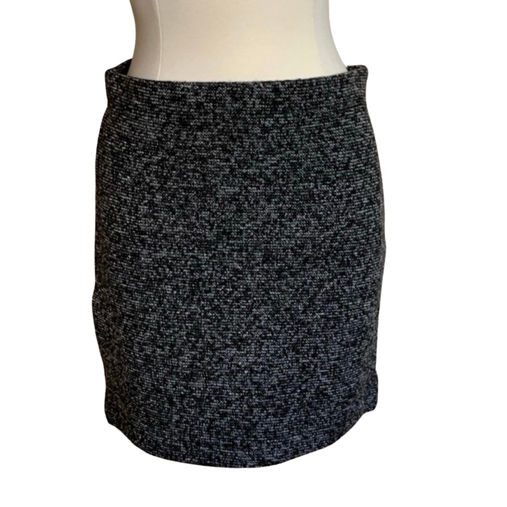 ARIANNE Skirt Black Knit Size Large Elastic Waist